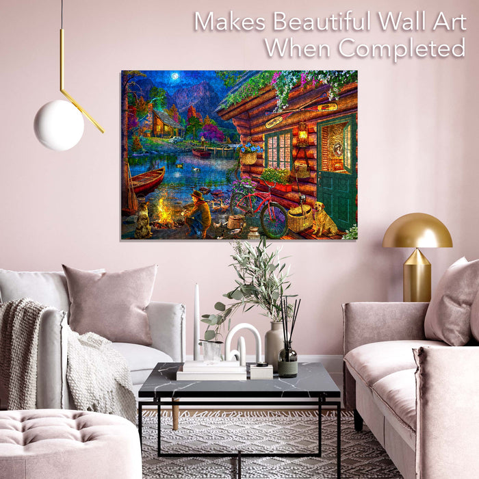 Camping Jigsaw Puzzles 1000 Piece Brain Tree Games