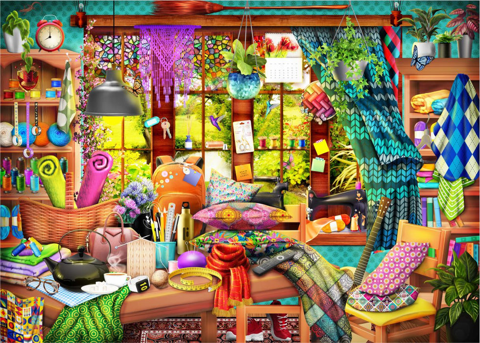 Mom'S Workshop Jigsaw Puzzles 1000 Piece Brain Tree Games