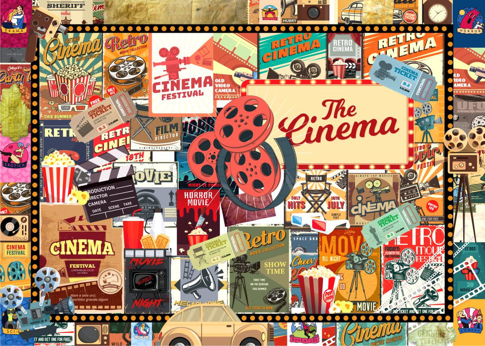 Movie Buff Jigsaw Puzzles 1000 Piece Brain Tree Games
