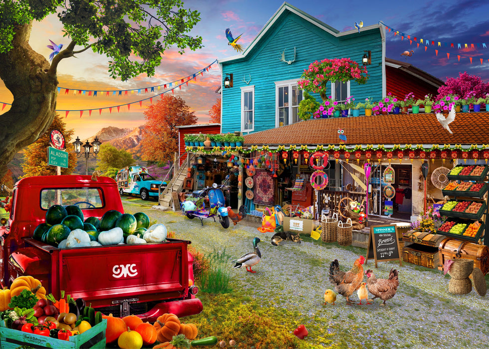 Peaceful Day Jigsaw Puzzles 1000 Piece Brain Tree Games