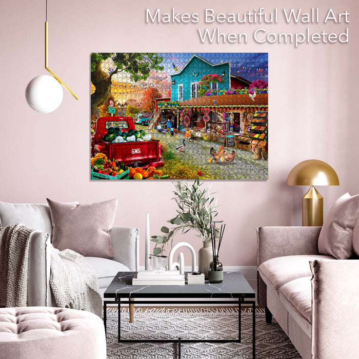 Peaceful Day Jigsaw Puzzles 1000 Piece Brain Tree Games