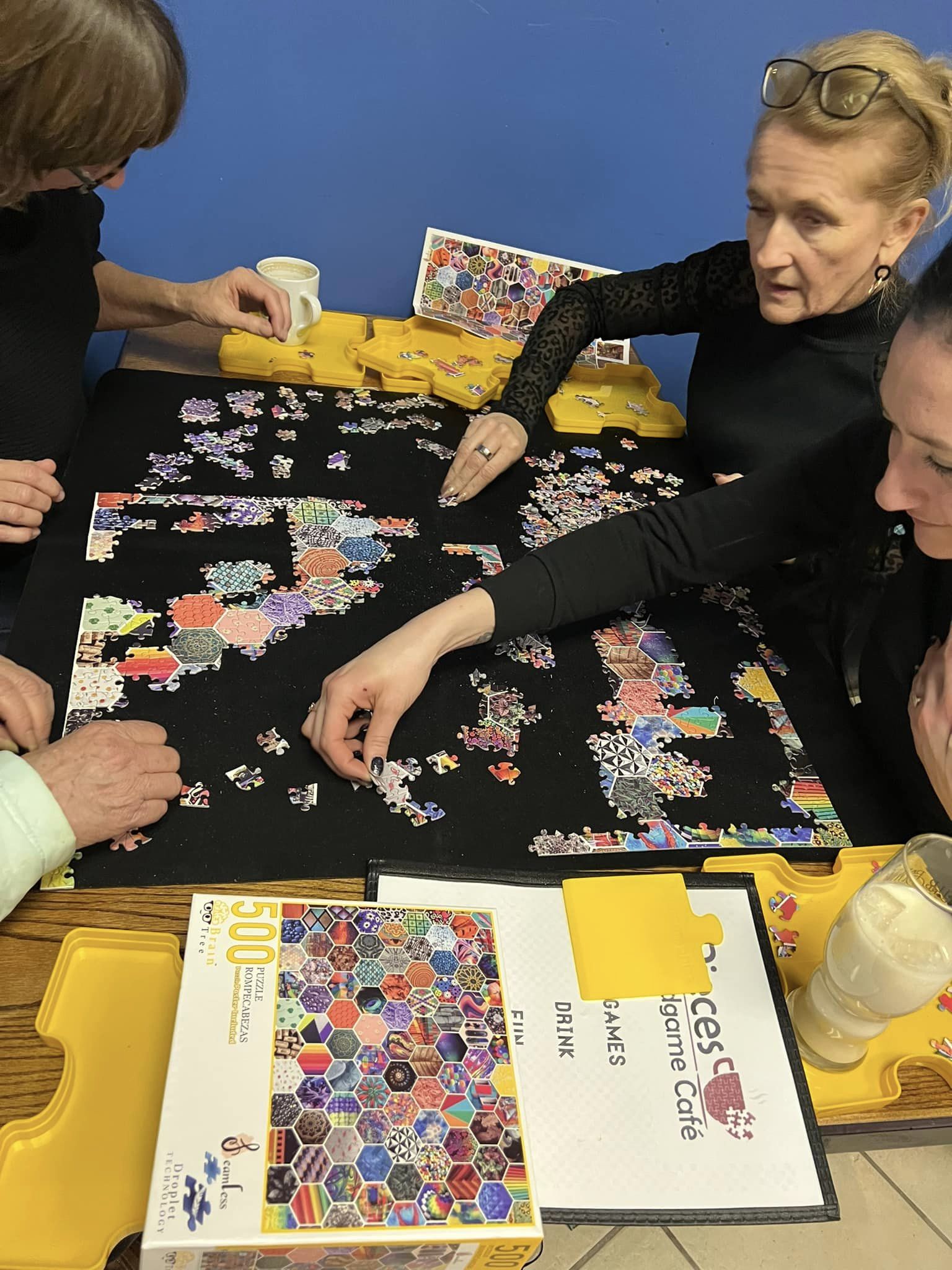 The Exciting World of Puzzle Races: A Look Inside the Amazing Puzzle Challenge at Pieces Cafe
