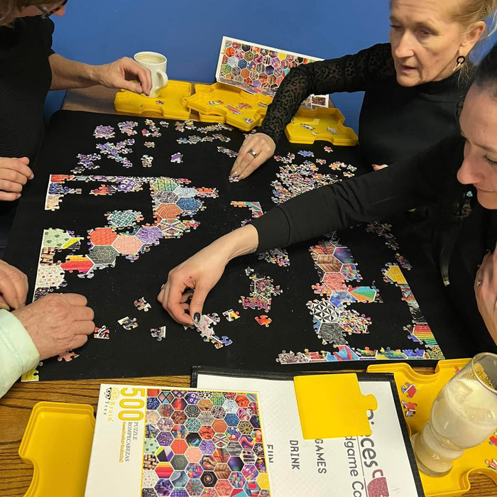 The Exciting World of Puzzle Races: A Look Inside the Amazing Puzzle Challenge at Pieces Cafe