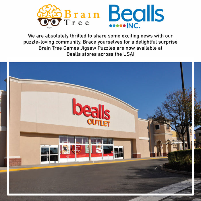 "Discover Brain Tree Games' 1000-Piece Puzzles at Bealls: A New Destination for Creativity and Relaxation"