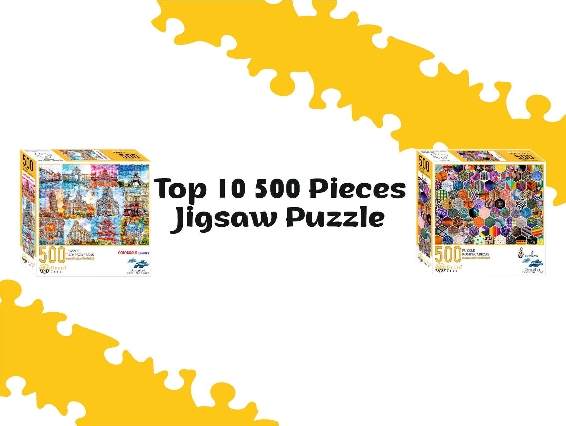 Top 10 Best 500 Piece Jigsaw Puzzles In 2022