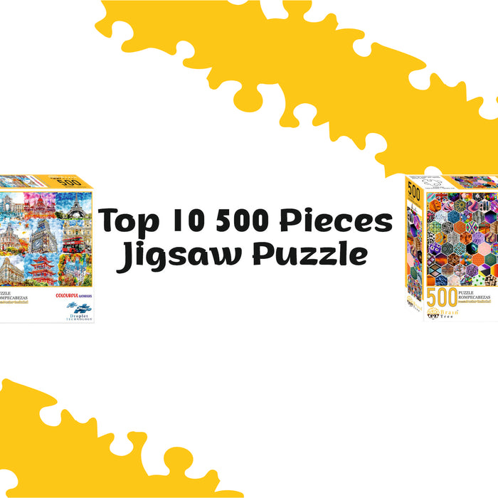 Top 10 Best 500 Piece Jigsaw Puzzles In 2022