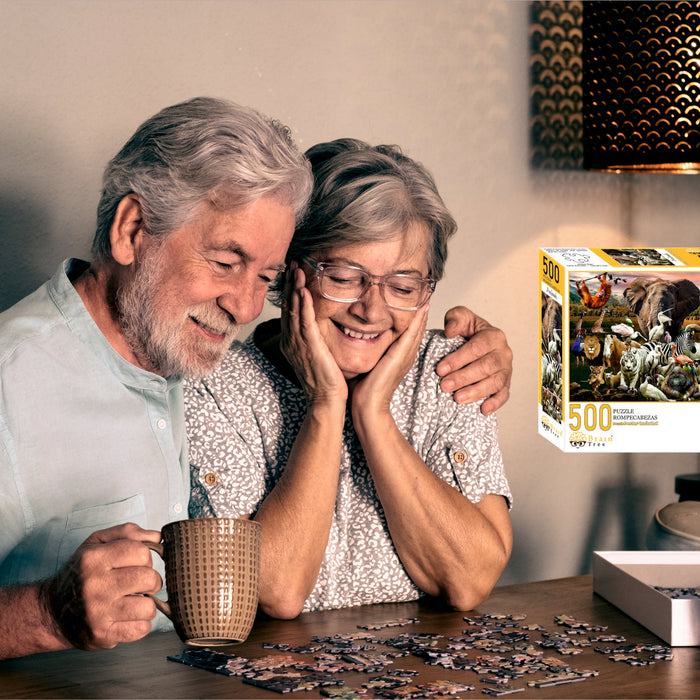 Bond With Your Family With Amazing 500 Piece Puzzles