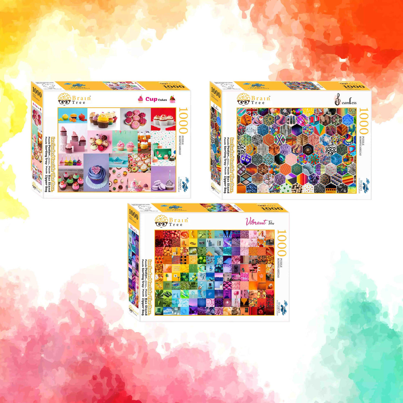 Collage 1000 Piece JIgsaw Puzzle | BrainTreeGames