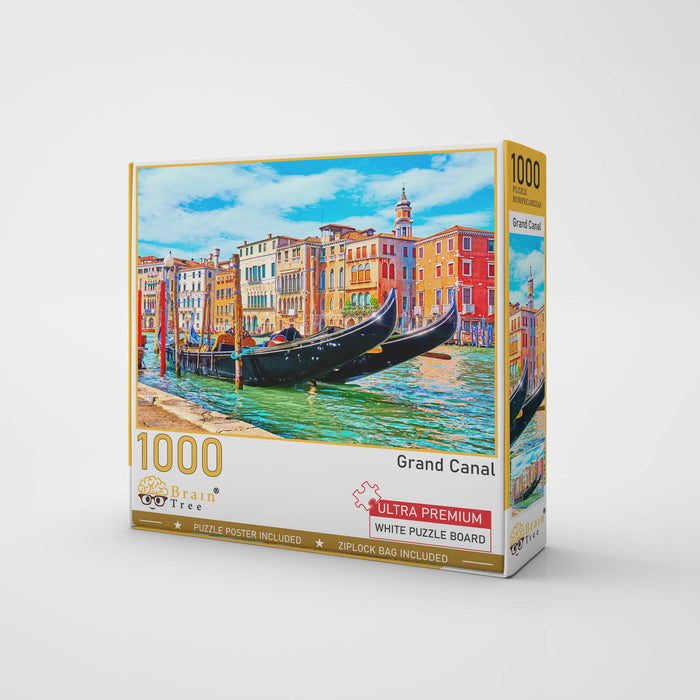 Grand Canal Jigsaw Puzzles 1000 Piece Brain Tree Games