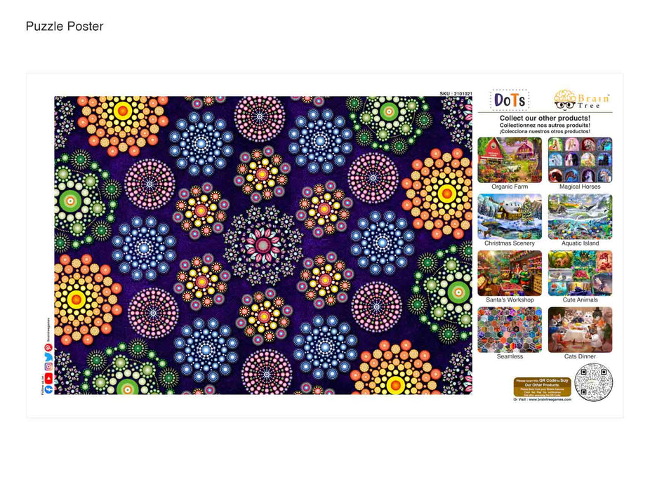 Dot Puzzles 1000 Piece Brain Tree Games