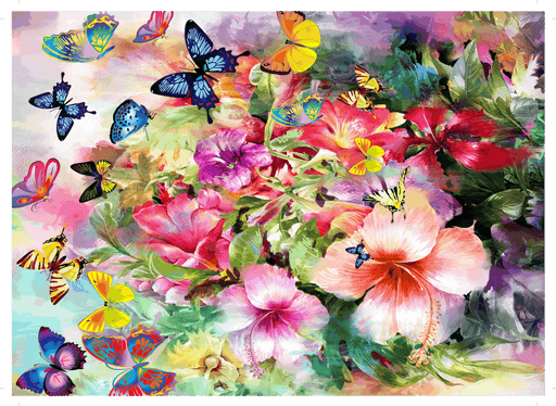 Flora and Fauna Jigsaw Puzzles 1000 Piece Brain Tree Games