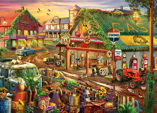 Gas Station Jigsaw Puzzles 1000 Piece Brain Tree Games