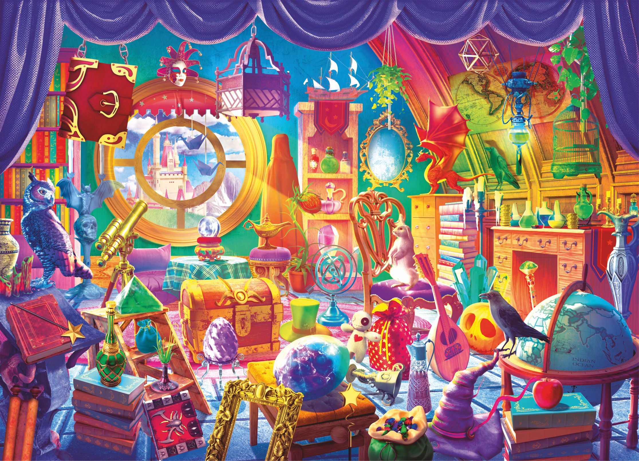 1000 Pieces Magic Room Jigsaw Puzzles, Buy Magic Room Puzzle