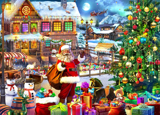 Christmas Eve Jigsaw Puzzles 1000 Piece Brain Tree Games