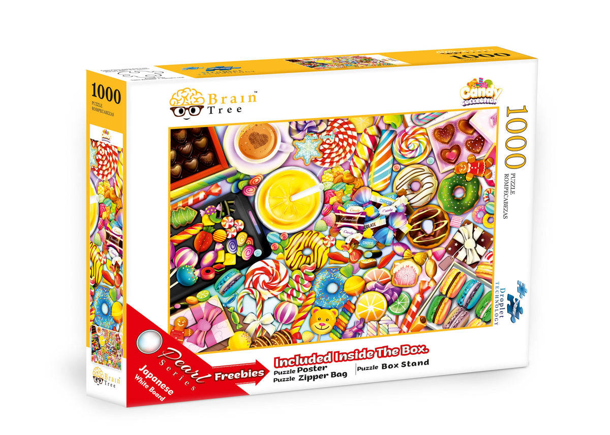 White Mountain Puzzles Candy Wrappers - Puzzle De 1000 Piezas