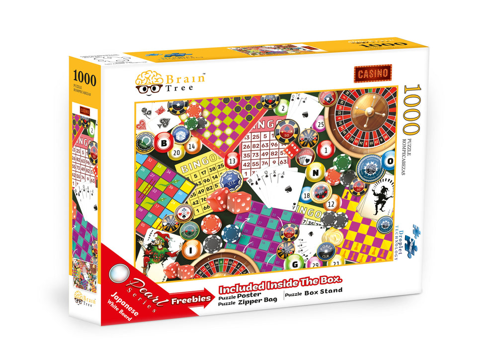 Casino Jigsaw Puzzles 1000 Piece Brain Tree Games