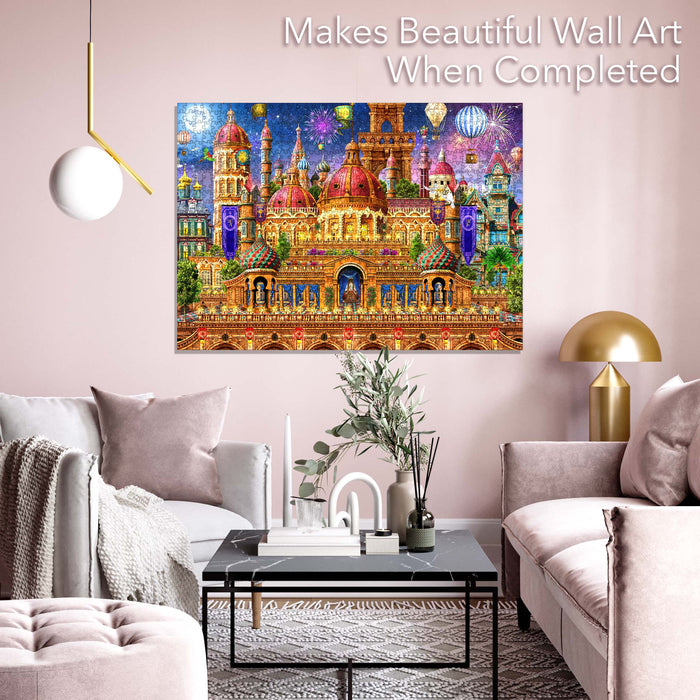 Castle Festival Jigsaw Puzzles 1000 Piece Brain Tree Games