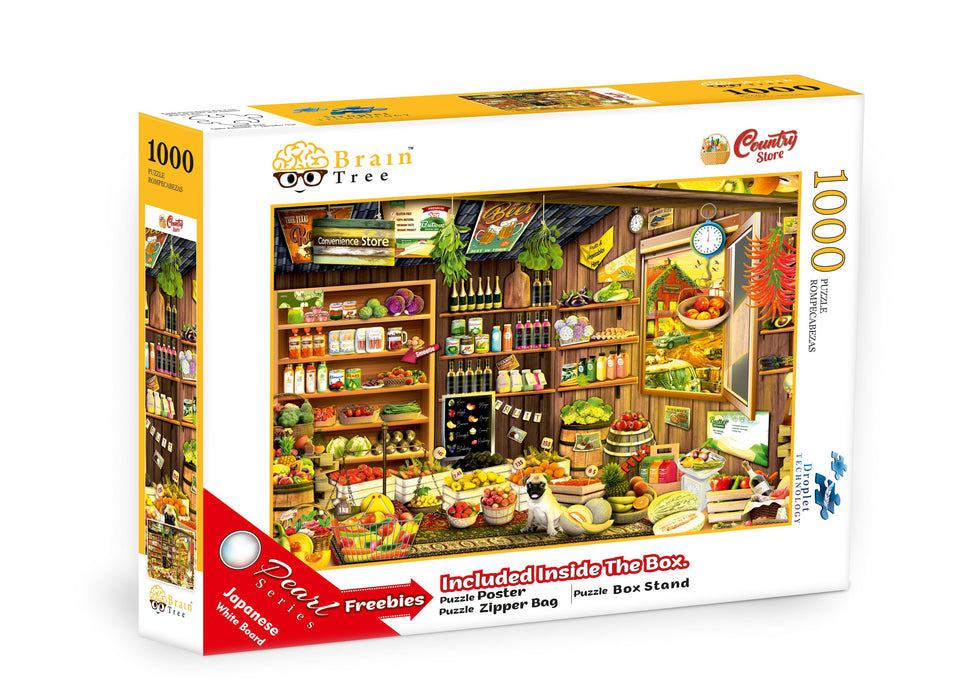 Country Store Jigsaw Puzzles 1000 Piece Brain Tree Games