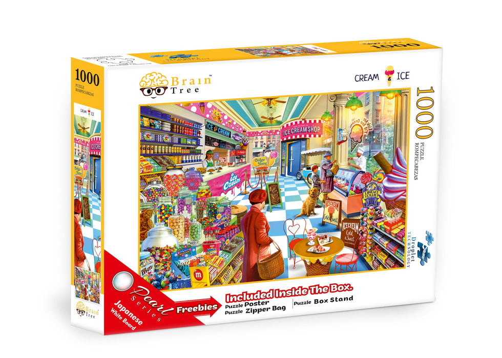 Cream & Ice Jigsaw Puzzles 1000 Piece Brain Tree Games