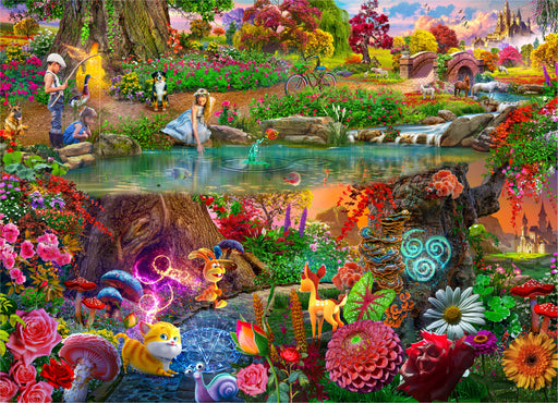 Brain Tree - Dream Paradise 1000 Pieces Jigsaw Puzzle - Book Delivered