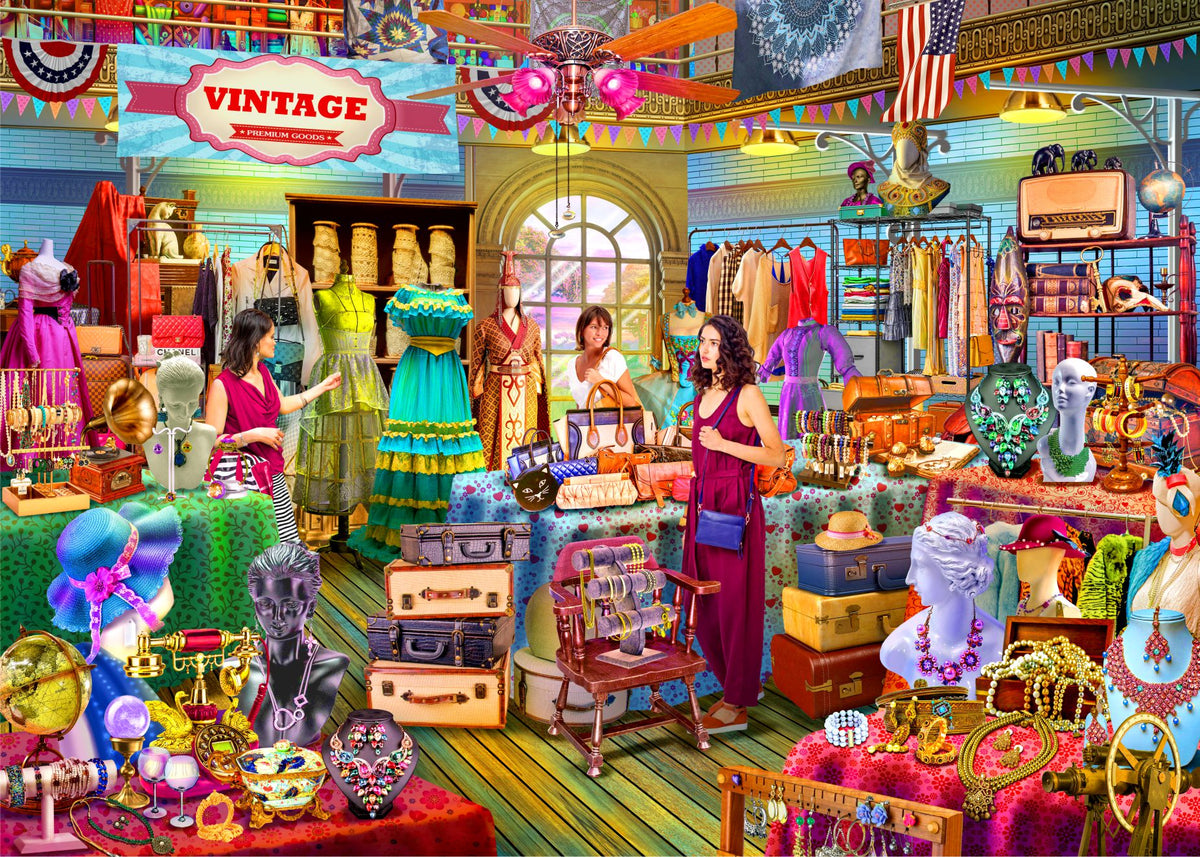 古道具　貴重 fancy-vintage-jigsaw-puzzle-