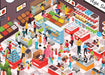 Food Mart Jigsaw Puzzles 1000 Piece Brain Tree Games