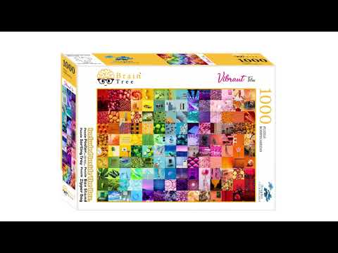 Vibrant Tiles Jigsaw Puzzles 1000 Piece