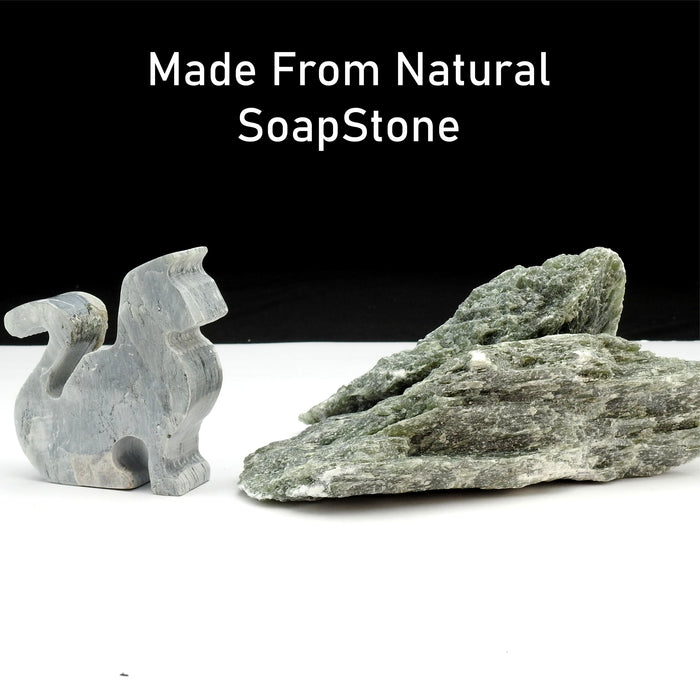 Cat Soapstone Carving Kit: Safe and Fun DIY Craft for Kids and Adults Brain Tree Games - Jigsaw Puzzles