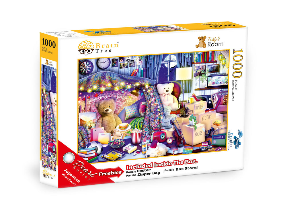 Teddy'S Room Jigsaw Puzzles 1000 Piece Brain Tree Games