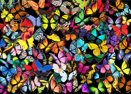 Unique Butterflies Jigsaw Puzzles 1000 Piece Brain Tree Games