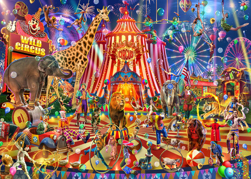 Wild Circus Jigsaw Puzzles 1000 Piece Brain Tree Games